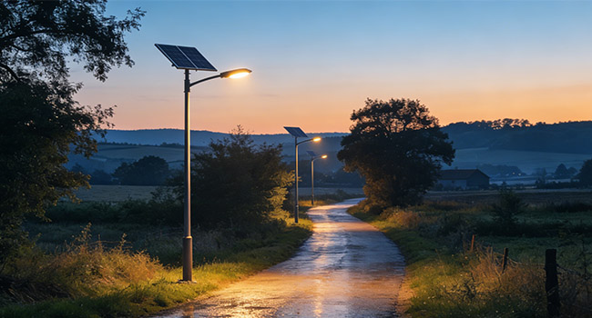 solar street lights